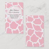 D'appel Carte mère girafe personnalisée (Devant / Derrière)