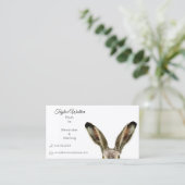 D'appel Carte mère lapin d'aquarelle mignonne (Debout devant)