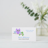 D'appel Carte mignonne de maman de hiboux (Debout devant)