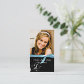 D'appel Carte noire et blanche de représentant d'obtention (Debout devant)