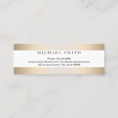 D'appel Carte nominative élégante moderne d'obtention du (Dos)