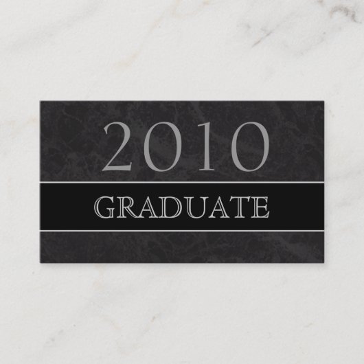 D'appel Carte nominative licenciée du profil 2010 - marbre (Devant)