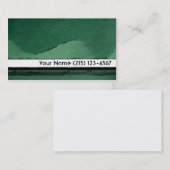 D'appel Carte personnelle de contact (Devant / Derrière)