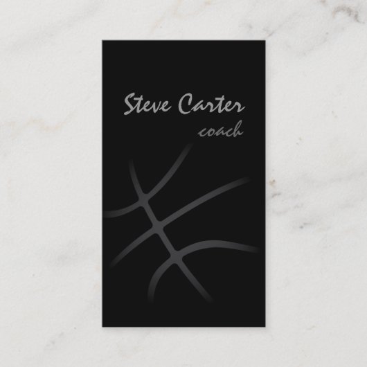 D'appel Carte professionnelle d'entraîneur de (Devant)