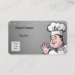 D'appel Chef Carte de visite