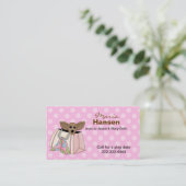 D'appel Chiwawa mignon dans une carte de maman de bourse (Debout devant)