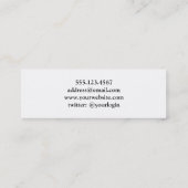 D'appel Classe de frontière de carte nominative de (Dos)