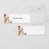 D'appel Créez votre propre carte florale (Devant / Derrière)