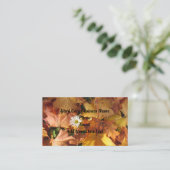 D'appel Daisy En Carte de visite Feuille (Debout devant)