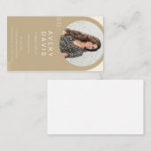 D'appel Éditeur vidéo carte de visite (Devant / Derrière)