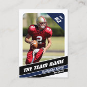 D'appel Équipe de football carte de commerce cadeaux de sp (Devant)