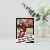 D'appel Équipe de football carte de commerce Sport cadeau  (Debout devant)