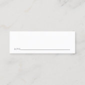 D'appel Fête des mariées fleur sauvage Date Carte d'Idée d (Dos)