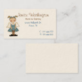 D'appel Fille d'angle avec la carte de maman d'ours de (Devant / Derrière)