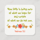 D'appel Gardez la foi • Affaires • Maman • Carte de bible (Dos)