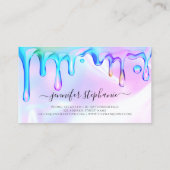 D'appel Holographique polonais Carte de visite des clous (Dos)