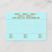 D'APPEL JOY - CARTE DE VISITE (Dos)