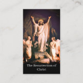 D'appel La résurrection de la carte de prière de Pâques Ch (Devant)