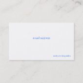 D'appel Le caoutchouc mignon penche la carte faite sur (Dos)