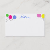 D'appel Le Carte de visite de maman (Dos)