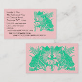 D'APPEL LES CRAFTERS DE CARTE DE LA GRENOUILLE (Devant / Derrière)