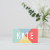 D'appel Lumineuse Couleurs gaies Carte maman (Debout devant)