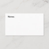 D'appel Maman Carte de visite (Dos)