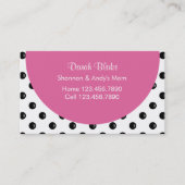 D'appel Maman Carte de visite (Devant)