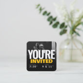 D'appel Modèle de carte d'invitation d'église (Debout devant)