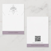 D'appel Mois de phase de la lune de Heather | Carte d'affi (Devant / Derrière)