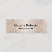 D'appel Nom du diplôme Insérer une carte Elegant Gold Part (Devant)