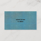 D'appel Or moderne et carte de date bleue de jeu de maman (Dos)