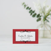 D'appel Passion bordure rouge cadre classique carte mère p (Debout devant)