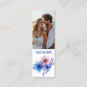 D'appel Pastel Whispers Meadow Signet Enregistrer la carte (Devant)