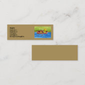 D'appel Pêche avec la carte de profil de papa (Devant / Derrière)