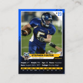 D'appel Photo du lecteur de carte de commerce Blue & Black (Devant)