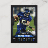 D'appel Photo du lecteur de carte de commerce Blue & Black (Devant)