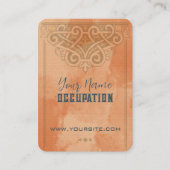 D'appel Pierre d'argile rouge marocain - Carte de visite (Devant)