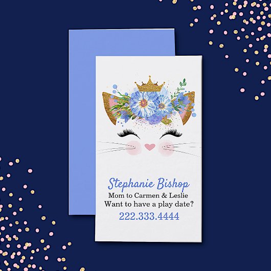 D'appel Princess Kitty - Carte de date de jeu