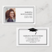 D'appel Profil d'obtention du diplôme Carte de nom photo C (Devant / Derrière)