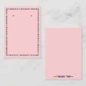 D'appel Rainbow Dash Frame Modèle - Carte d'affichage à or (Devant / Derrière)