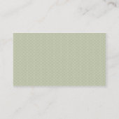 D'appel Rétro carte verte de papa (Dos)