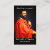 D'appel Saint Jacques l'Apôtre Novena Carte de prière (Devant)