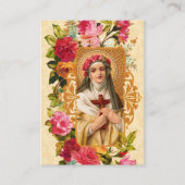 D'appel Saint Rose de Lima Carte Sainte (Devant)