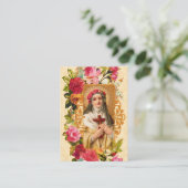 D'appel Saint Rose de Lima Carte Sainte (Debout devant)