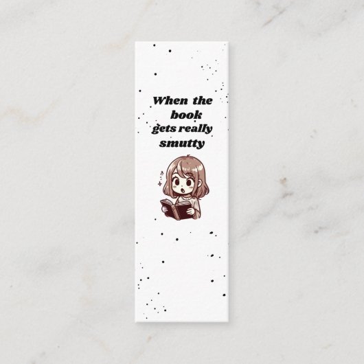 D'appel Signet de carte de lecture surprise (Devant)