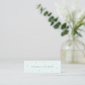 D'appel Simple Elegant Gold Stars Carte mère (Debout devant)