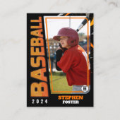 D'appel Statistiques de carte de commerce du joueur de bas (Devant)