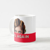 D'appel tasse de café d'étiquette de boîte à (Devant gauche)