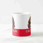 D'appel tasse de café d'étiquette de boîte à (Centre)